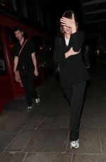 DAKOTA JOHNSON Leaves a Restaurant in London 07/30/2024