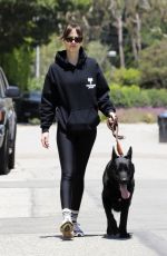 DAKOTA JOHNSON Out with Her Dog in Malibu 08/21/2024