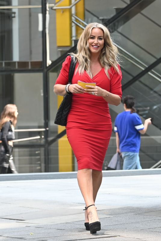 DANIELLE MASON Arrives at GBNews Studios in London 08/18/2024