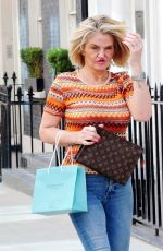 DANNIELLA WESTBROOK Gets Her Hair Done at Matthew David Hair Salon in London 08/22/2024