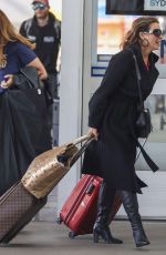 DANNII MINOGUE Arrives at Sydney Airport 08/02/2024