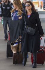 DANNII MINOGUE Arrives at Sydney Airport 08/02/2024