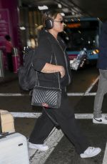 DEMI LOVATO Arrives at Los Angeles Airport 08/25/2024