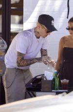 DEMI LOVATO Celebrates Birthday with Her Boyfriend Over Breakfast in Studio City 08/20/2024