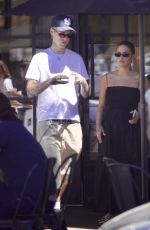 DEMI LOVATO Celebrates Birthday with Her Boyfriend Over Breakfast in Studio City 08/20/2024