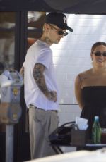 DEMI LOVATO Celebrates Birthday with Her Boyfriend Over Breakfast in Studio City 08/20/2024