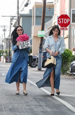 DEMI MOORE and SCOUT WILLIS Visit a Friend