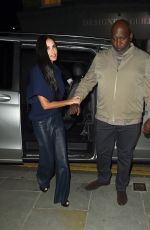 DEMI MOORE Arrives at The  Substance Screening in London 08/27/2024
