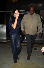 DEMI MOORE Arrives at The  Substance Screening in London 08/27/2024