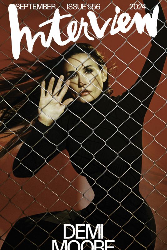 DEMI MOORE for interview Magazine, September 2024