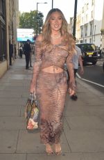 DEMI SIMS Arrives at National Reality TV Awards 2024 in London 07/31/2024