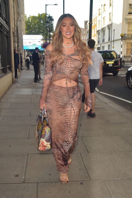 DEMI SIMS Arrives at National Reality TV Awards 2024 in London 07/31/2024