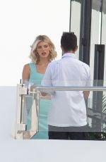 DEVON WINDSOR and Jonathan Barbara at Superyacht ILMA in Barcelona 08/26/2024