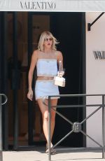 DEVON WINDSOR and Jonathan Barbara Out Shopping in Saint Tropez 08/28/2024
