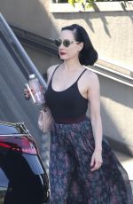 DITA VON TEESE Out and About in Los Angeles 08/27/2024