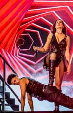 DUA LIPA Performs at Open