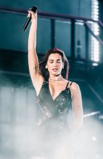 DUA LIPA Performs at Open