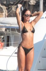 EIZA GONZALEZ in Bikini at a Yacht in Ibiza 08/09/2024