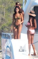 EIZA GONZALEZ in Bikini at a Yacht in Ibiza 08/09/2024
