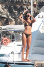 EIZA GONZALEZ in Bikini at a Yacht in Ibiza 08/09/2024