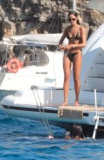 EIZA GONZALEZ in Bikini at a Yacht in Ibiza 08/09/2024