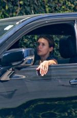 ELISABETTA CANALIS Takes Her Brand New Electric Chevrolet Silverado RST for a Spin in Los Angeles 08/20/2024