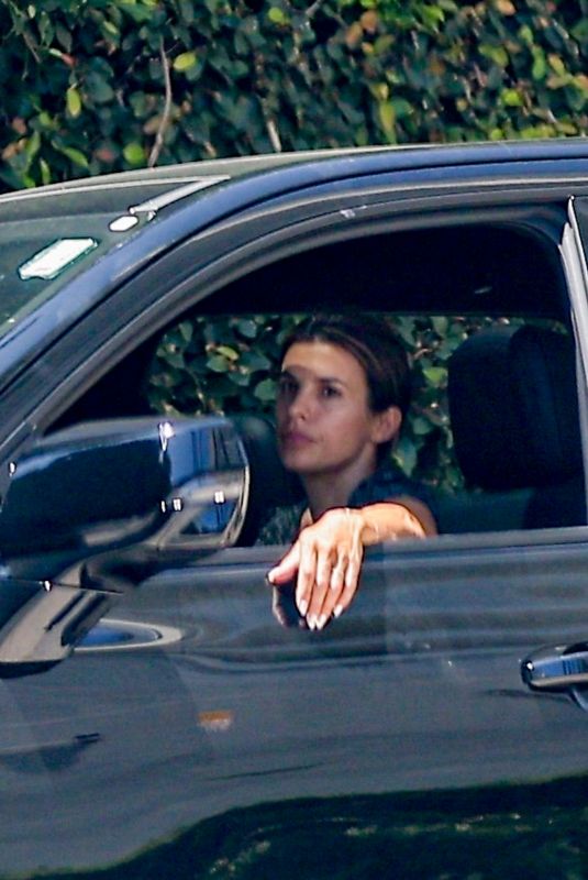 ELISABETTA CANALIS Takes Her Brand New Electric Chevrolet Silverado RST for a Spin in Los Angeles 08/20/2024