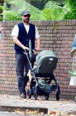ELIZA DOOLITTLE and Charlie Robins Out with Baby