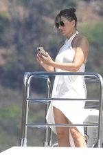 ELIZABETH HURLEY at a Yacht in St Tropez 08/11/2024