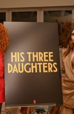 ELIZABETH OLSEN at His Three Daughters Special Screening in East Hampton 08/24/2024