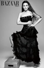 ELIZABETH OLSEN for Harper