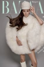 ELIZABETH OLSEN for Harper