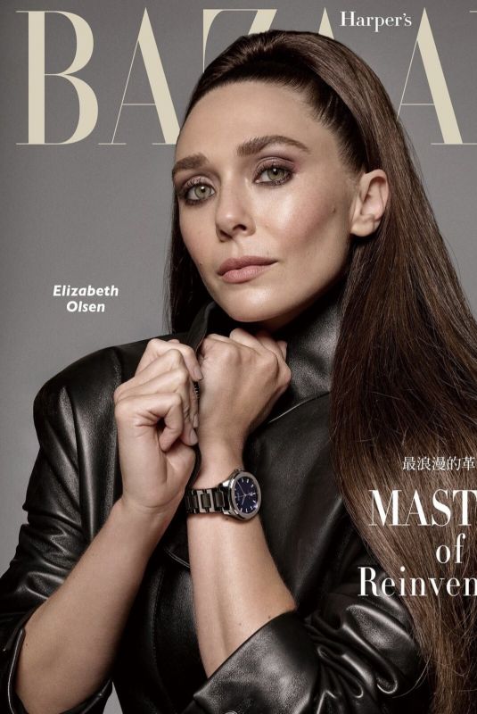 ELIZABETH OLSEN for Harper