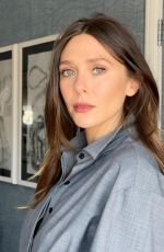 ELIZABETH OLSEN - His Three Daughters Press Portraits, August 2024