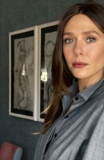 ELIZABETH OLSEN - His Three Daughters Press Portraits, August 2024