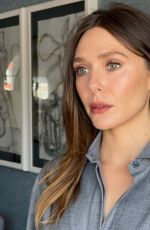 ELIZABETH OLSEN - His Three Daughters Press Portraits, August 2024