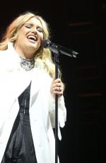 ELLA HENDERSON Performs as Special Guest to James Arthur at Market Rasen Racecourse 08/17/2024