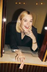 ELLE FANNING at Cartier Grain De Cafe Collection, August 2024