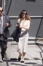 EMILIE LIVINGSTON Arrives at Jimmy Kimmel Live in Hollywood 08/15/2024