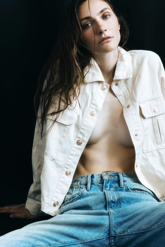 EMILY HALL at a Photoshoot, August 2024