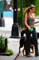 EMILY RATAJKOWKI Out Walking Her dog in New York City 08/20/2024