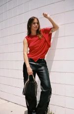 EMMA BROOKS at a Photoshoot, August 2024