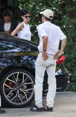 EMMA CORRIN and Rami Malek Out for Date Night at Bel Air Hotel in Los Angeles 07/31/2024