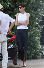 EMMA CORRIN and Rami Malek Out for Date Night at Bel Air Hotel in Los Angeles 07/31/2024