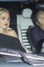 EMMA KROKDAL and Dolph Lundgren at a Romantic Date Night at Catch Steak in Los Angeles 08/10/2024