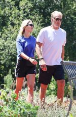 EMMA KROKDAL and Dolph Lundgren Out for a Walk in Beverly Hills 08/20/2024