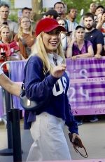 EMMA ROBERTS Arrives at Olympics in Paris 08/08/2024