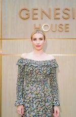 EMMA ROBERTS at Genesis House x Marc Hom: Re-Framed Hamptons Dinner at Water Mill 08/16/2024
