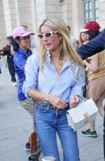 EMMA ROBERTS Leaves Ritz Hotel in Paris 08/09/2024