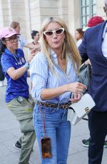 EMMA ROBERTS Leaves Ritz Hotel in Paris 08/09/2024